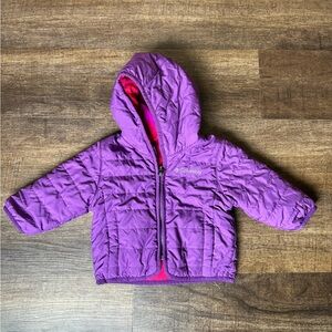 Baby reversible Columbia coat.